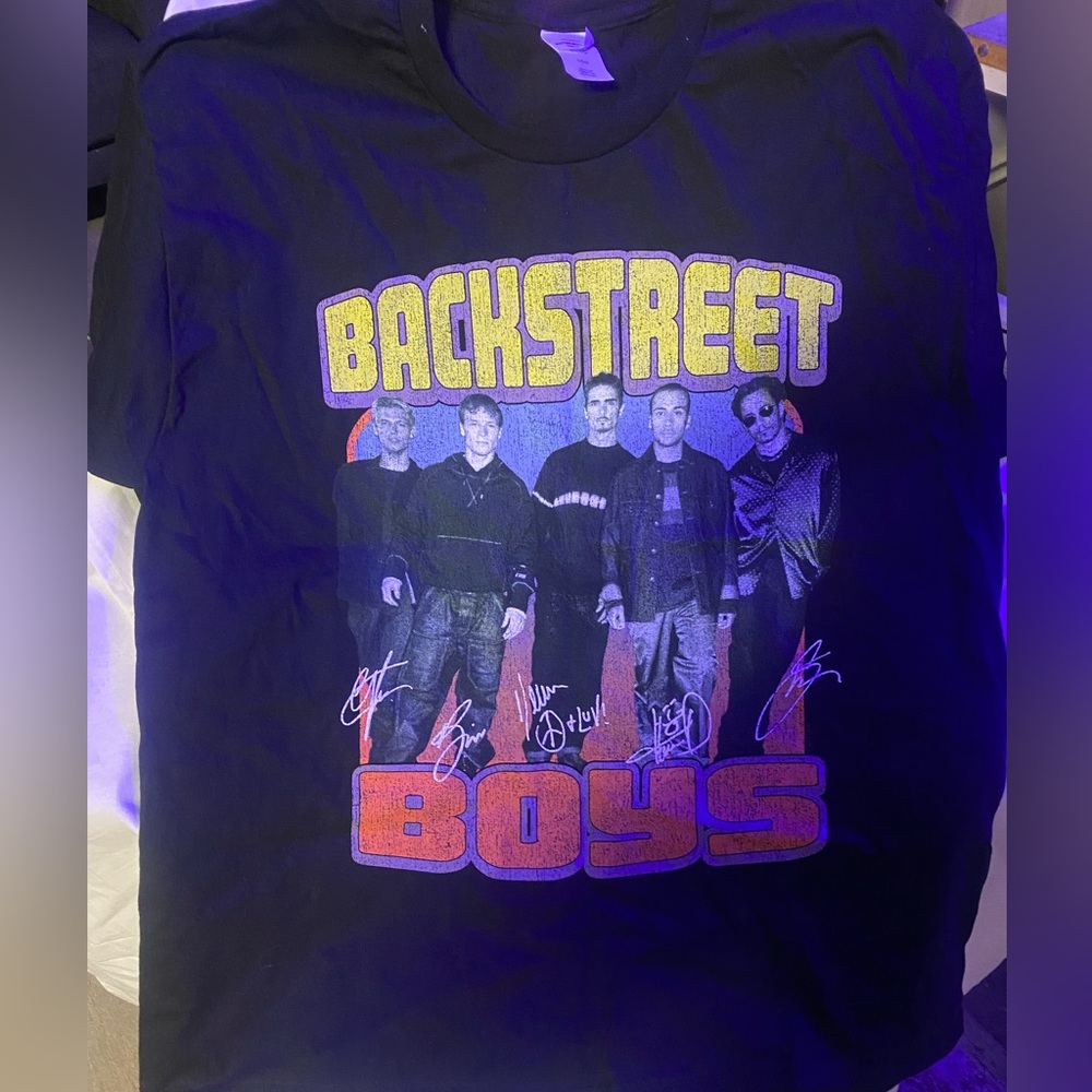 Backstreet Boys Vintage Tee, size large ladies